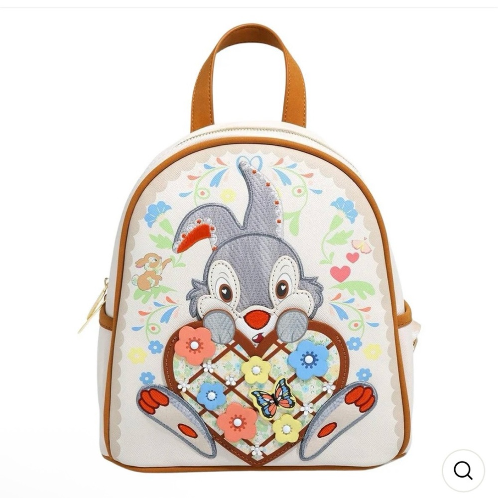Disney x Danielle Nicole Bambi Thumper Loves Miss Bunny Mini  Backpack